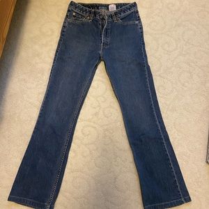 LEVIS vintage denim mid-high rise jeans